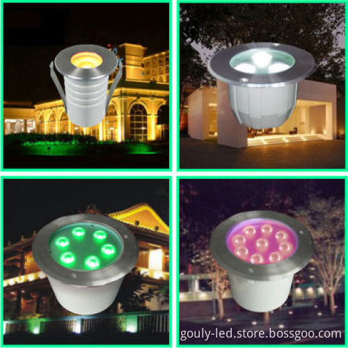 RGB LED Ground Light with 6W Power Consumption and 12/24V DC Working VoltageNew